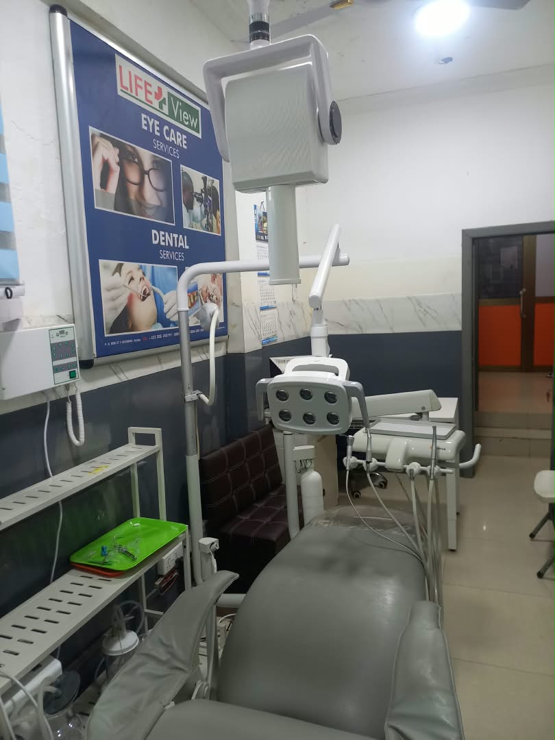 Dental chair in our dental clinic